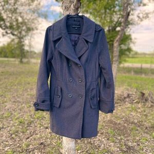 Ambiance Apparel Gray Coat